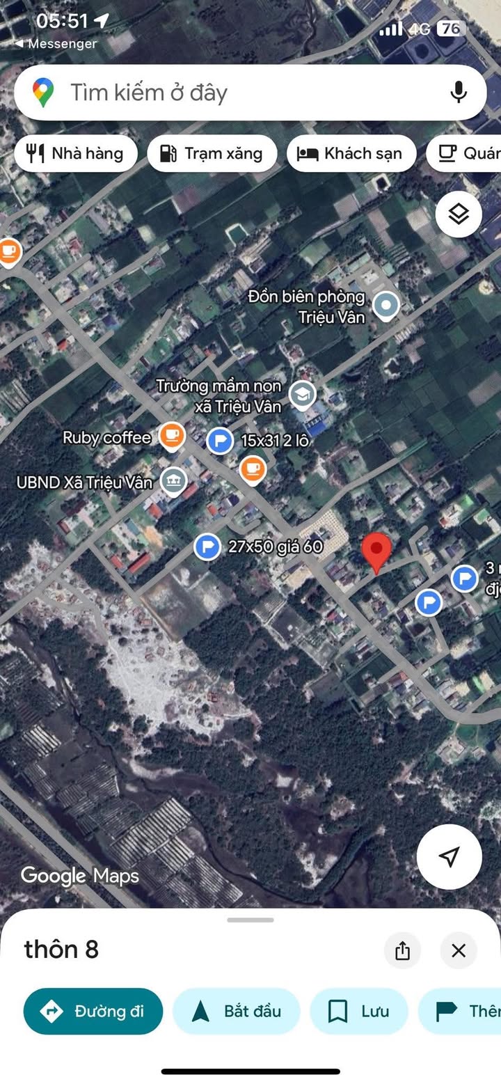 Đất nền Thôn 8, Xã Triệu Vân, 630m² giá 800 triệu - Cơ hội đầu tư hấp dẫn!