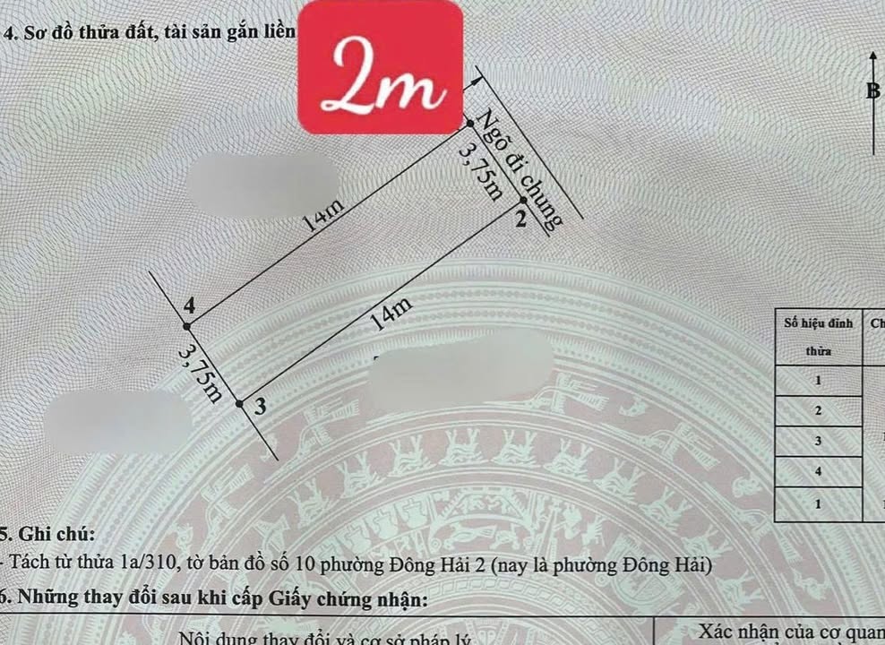 Đất Bình Kiều, Hải Phòng 52m² giá 1.68 tỷ - Cơ hội đầu tư tuyệt vời!