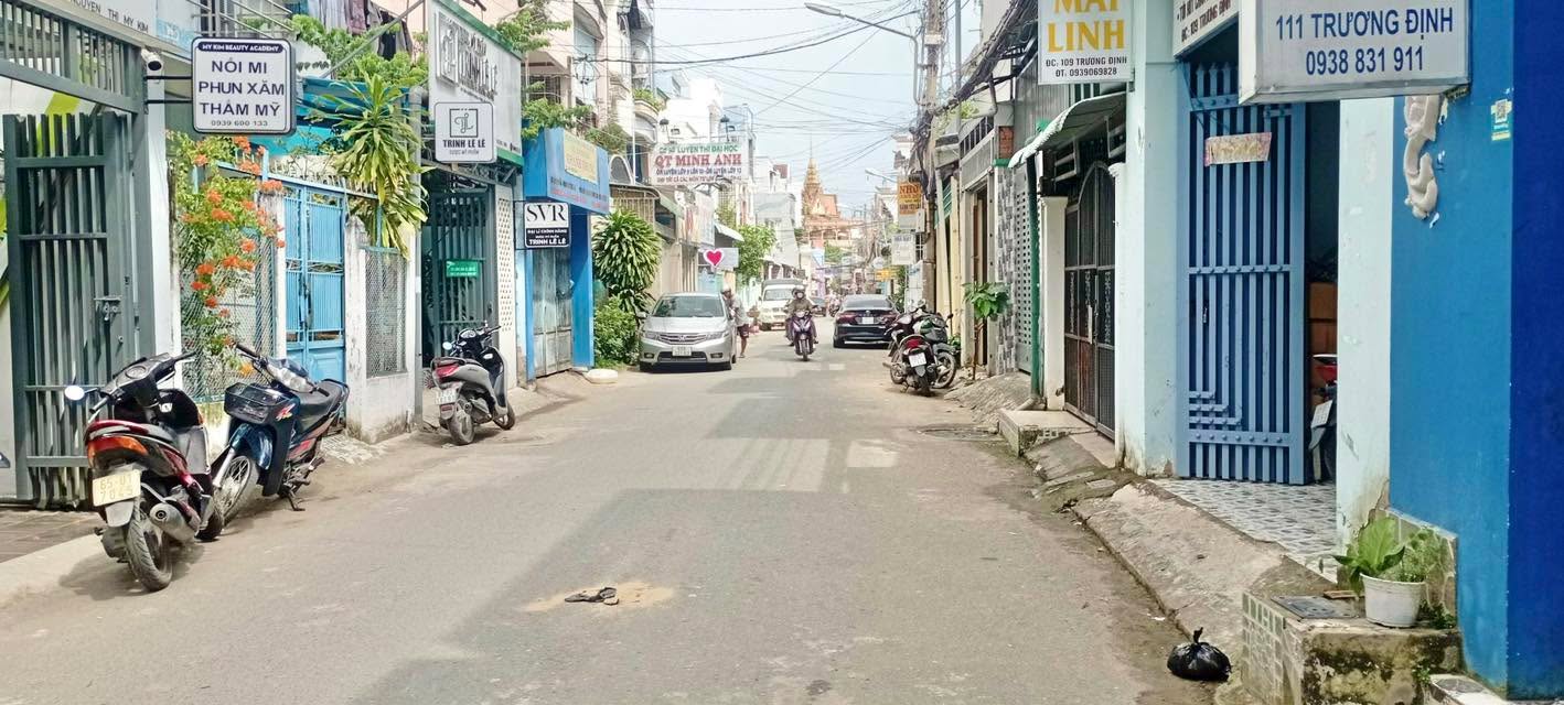 Nhà mặt tiền đường Trương Định, Cần Thơ 58m² - Đang cho thuê 12 triệu/tháng!