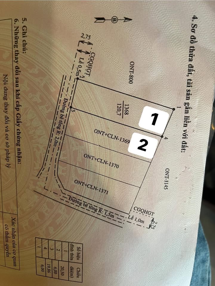 Đất thổ cư Huyện Duy Xuyên 120m² giá 400 triệu - Sổ hồng chính chủ ngay!