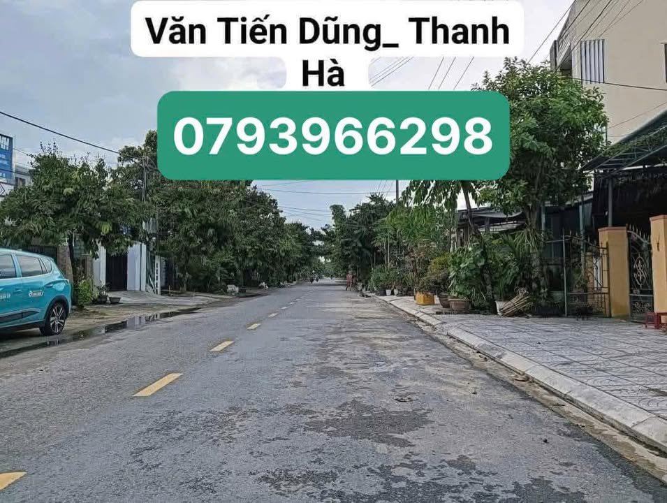 Đất nền mặt tiền đường Văn Tiến Dũng, Hội An 125m² - Giá tốt nhất thị trường!