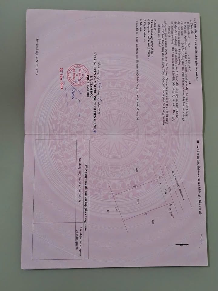 Bán gấp FrontHouse mặt tiền Tân Mỹ Chánh 253m² giá 2 tỷ - Vị trí đắc địa!