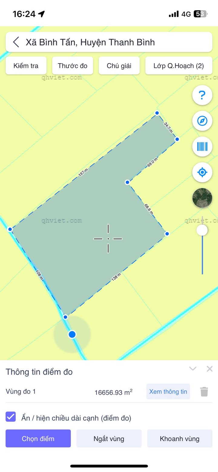 Đất mặt tiền thủy lợi Xã Bình Tấn 15.000m² giá 1.8 tỷ - Cơ hội đầu tư tuyệt vời!