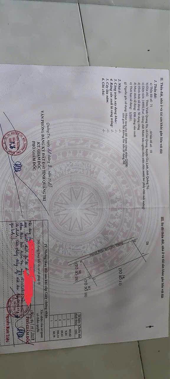 Lô đất Farm Hướng Hóa 1,5ha giá thỏa thuận - Gần sân bay