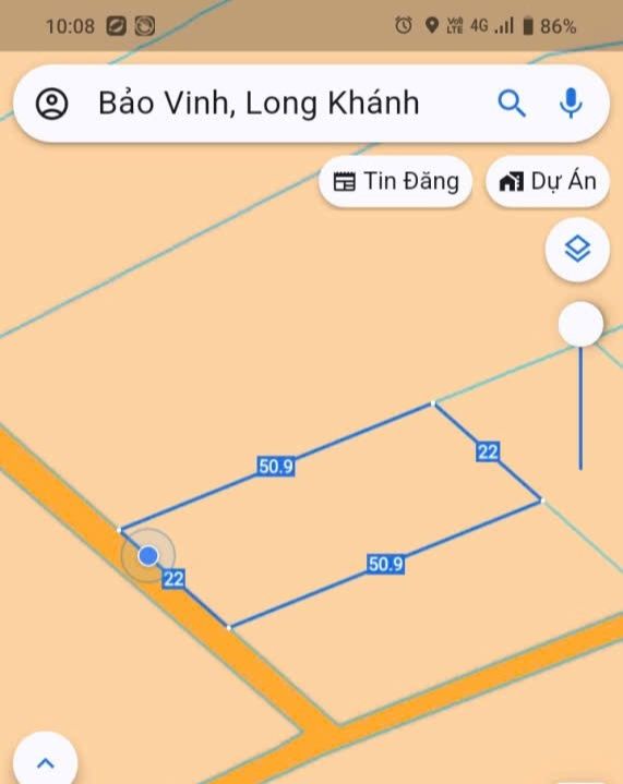 Đất nền 360m² tại phường Bảo Vinh, Long Khánh - Giá chỉ 800 triệu!