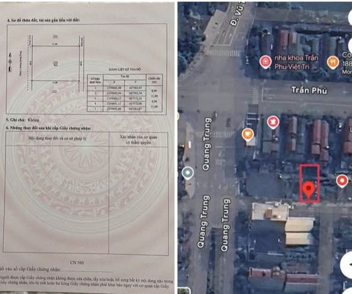 Đất nền đẹp tại đường Hòa Phong kéo dài, 88m² giá 6 tỷ - Đầu tư sinh lời ngay!