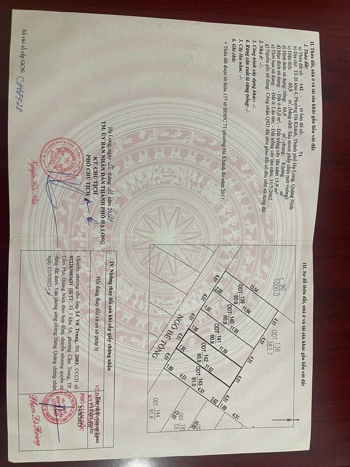 Đất nền Phường Hà Khánh 60,9m² giá thỏa thuận - Đường ô tô vào tận nơi!