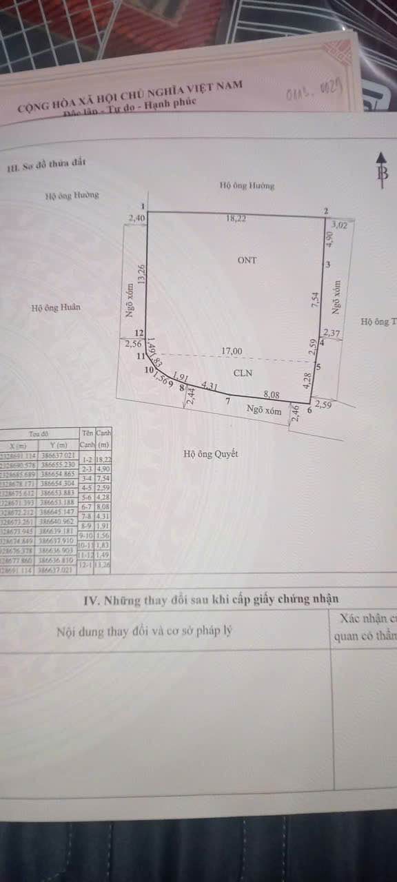 Đất 3 mặt tiền Lâm Xá 1, 319.7m² - Cơ hội đầu tư hiếm có!