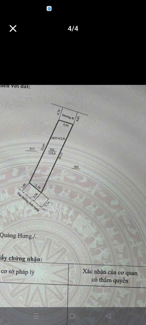 Đất nền Quảng Hưng 125m² giá thỏa thuận - Hai mặt tiền, vị trí đắc địa!