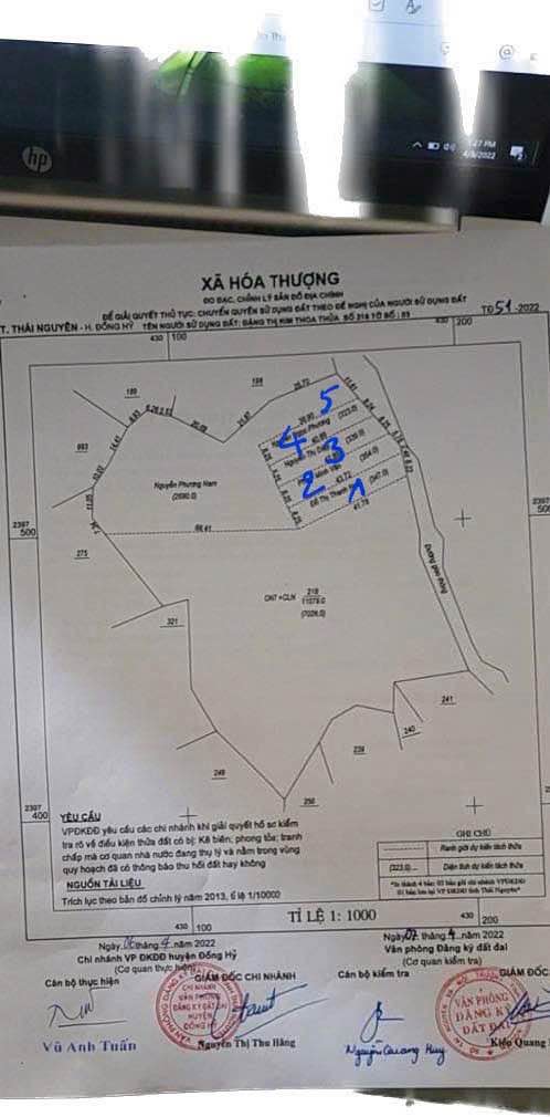 Đất nền Đồng Hỷ Thái Nguyên 340m² - Giá đầu tư chỉ từ 800 triệu!