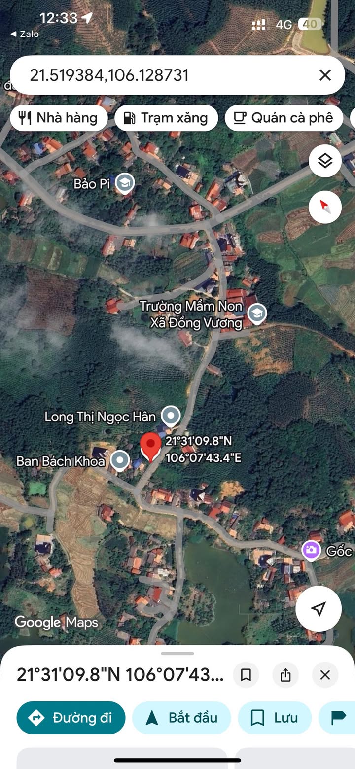 Đất thổ cư 218m² tại Xã Đồng Tâm, Huyện Yên Thế - Giá chỉ 500 triệu!