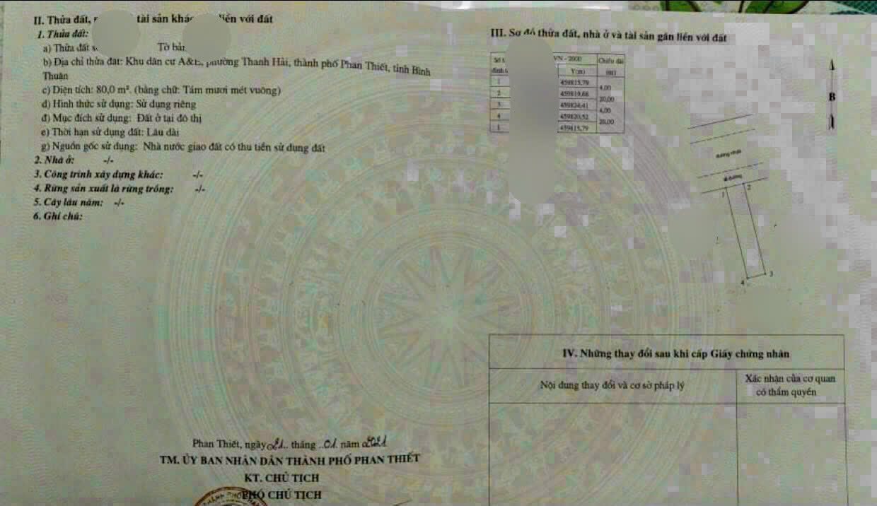 Nhà cấp 4 KDC A&E Thanh Hải, Phú Thủy 84.4m² giá 2.05 tỷ - Hướng Tây Bắc, sẵn sàng ở ngay!