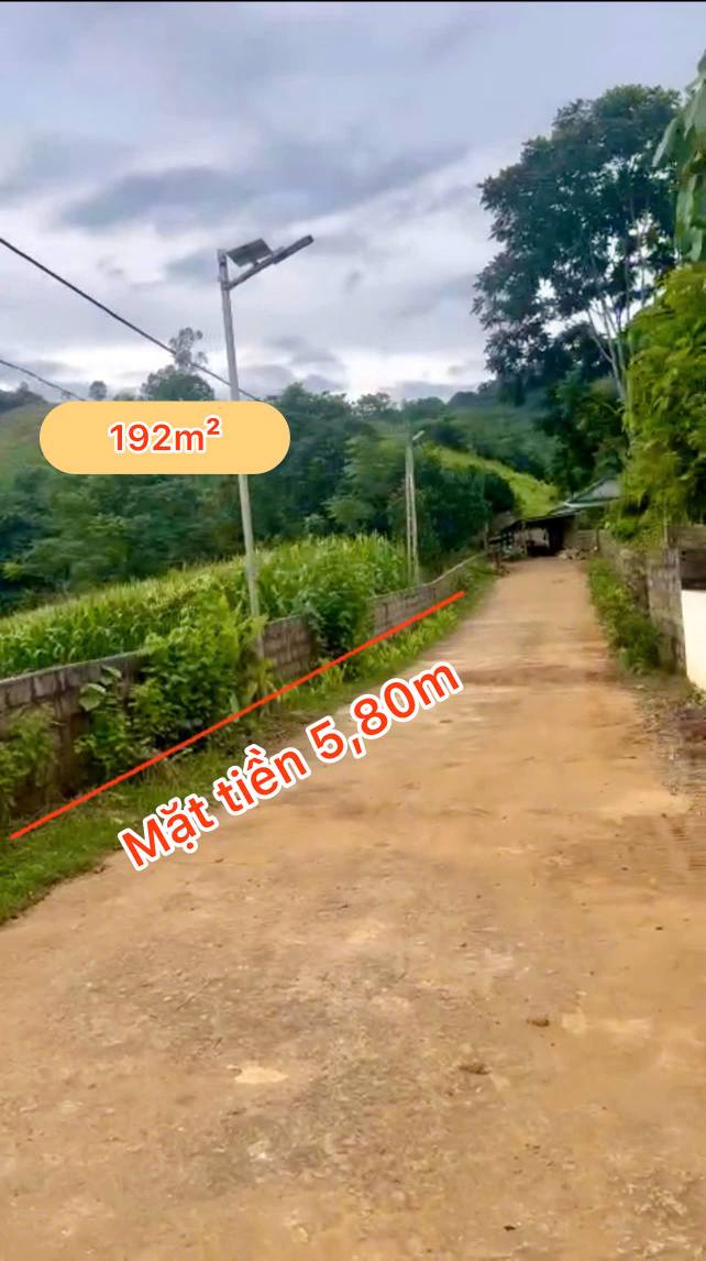 Đất nền 192m² tại Huyện Cao Phong, Hòa Bình - Chờ sổ hồng riêng chỉ 420 triệu!