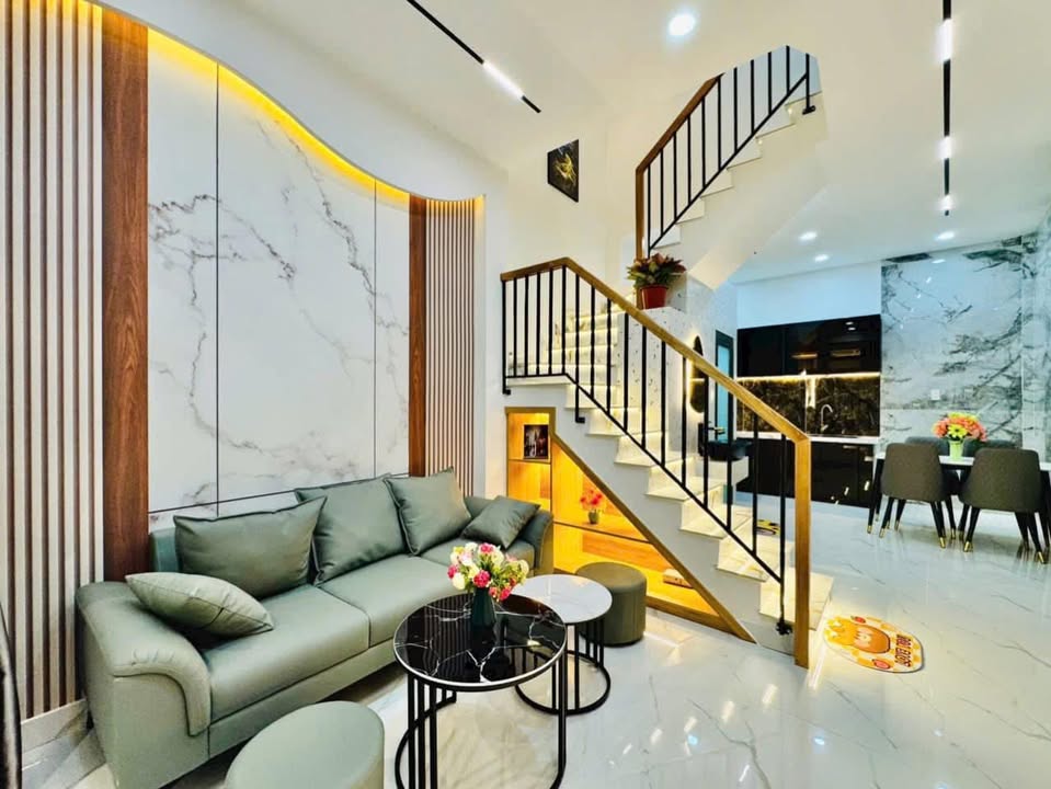 Nhà phố Gò Vấp 29m² giá 3.75 tỷ - Thiết kế sang trọng, Full nội thất