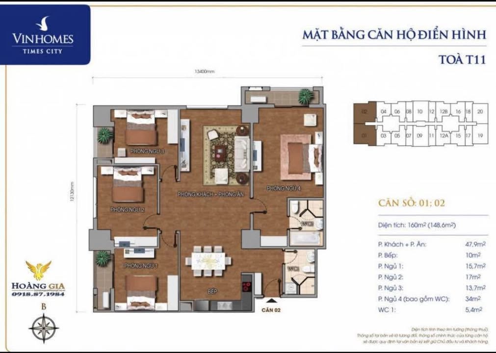 Căn hộ T11 Xuân Tảo 160m² giá thỏa thuận - Nhà mới, sổ đỏ chính chủ!