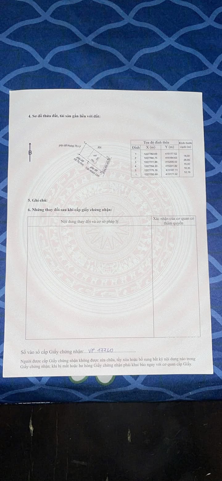 Đất nền Thôn 2, Xã Đức Bình, 434m² giá 19.53 tỷ - Sổ hồng riêng, cơ hội đầu tư tuyệt vời!