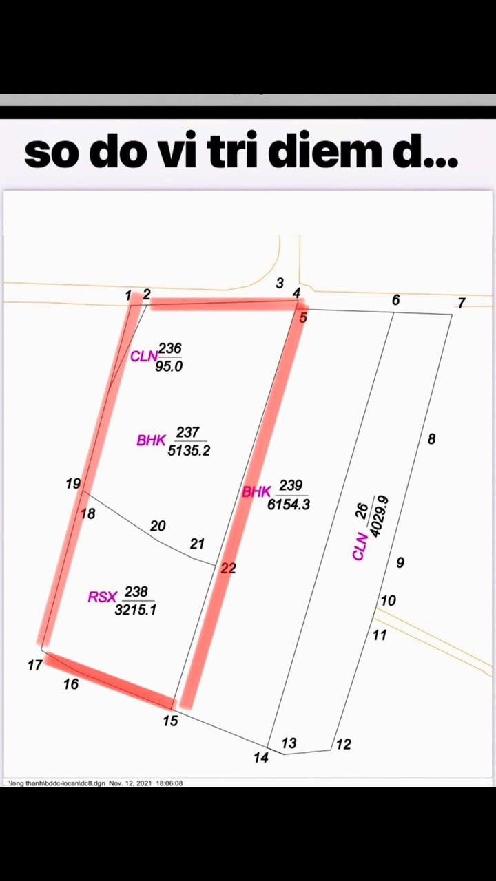 7 Lô Đất Liền Kề Lộc An, Long Thành 2880m² giá 32 tỷ - Tiềm năng đầu tư hấp dẫn!
