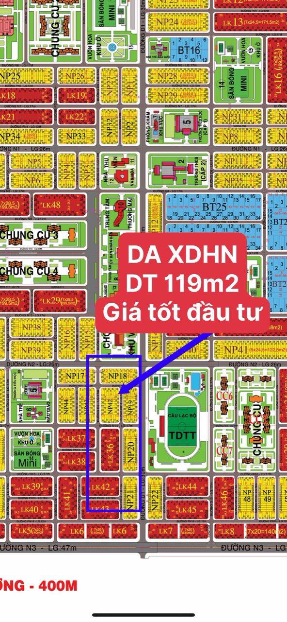 Đất nền Long Thành 119m² giá tốt - Cơ hội đầu tư không thể bỏ lỡ!