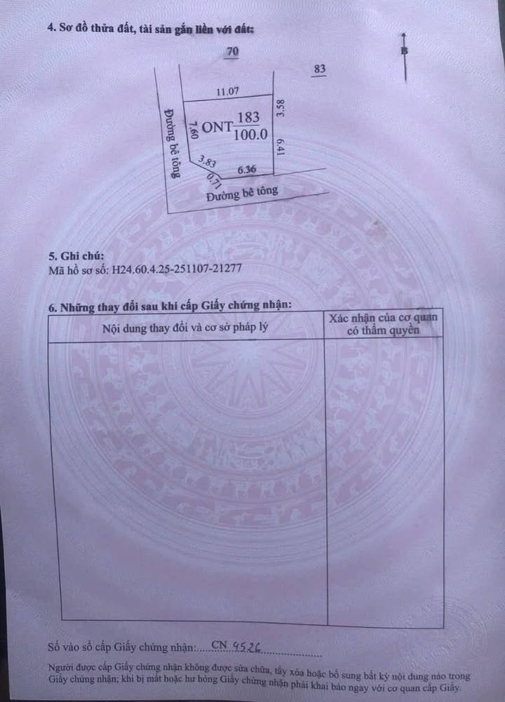 Lô đất đẹp Nam Hồng, Nam Sách 100m² giá chỉ 1 tỷ - Đầu tư sinh lời tốt!