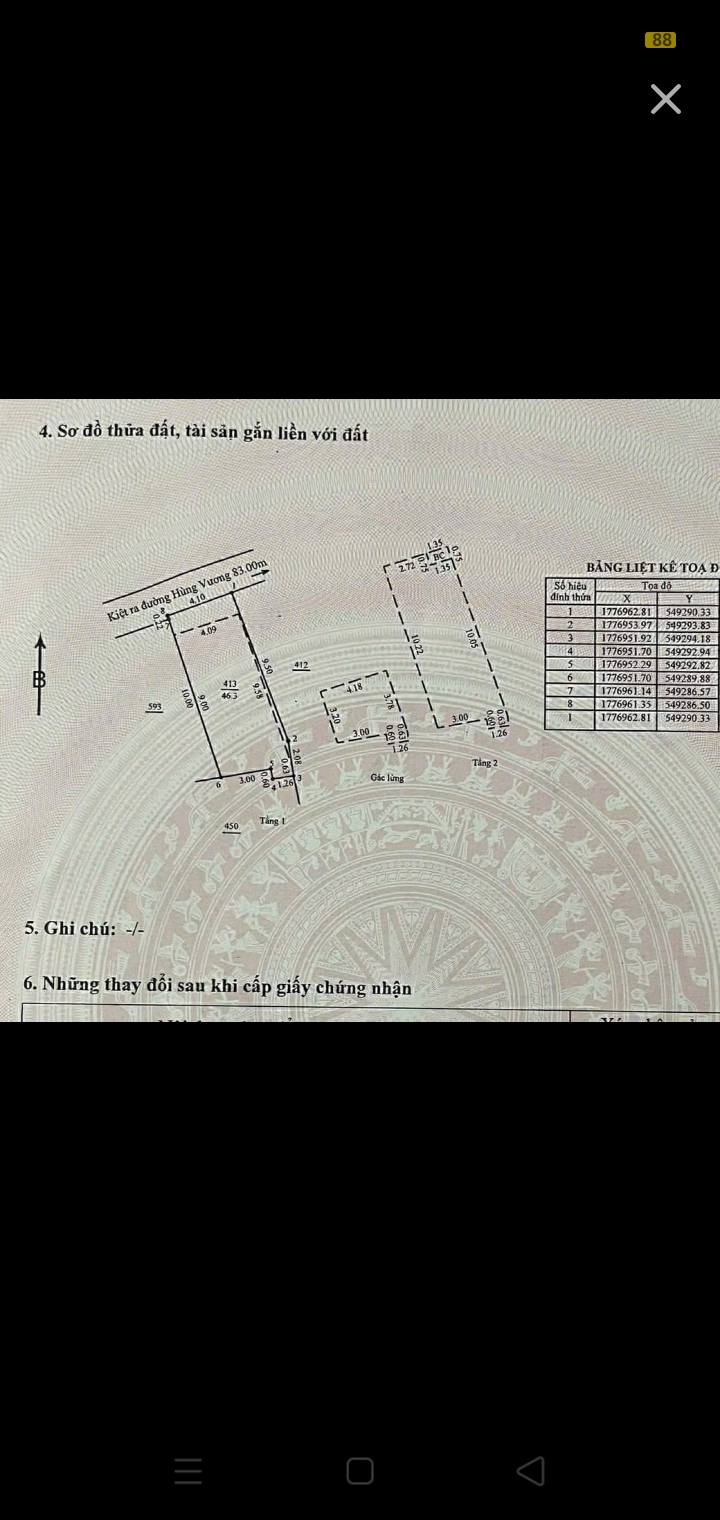 Nhà 2,5 tầng Hẻm 3m Hùng Vương 47m² giá 5.2 tỷ - Vị trí trung tâm hiếm có!