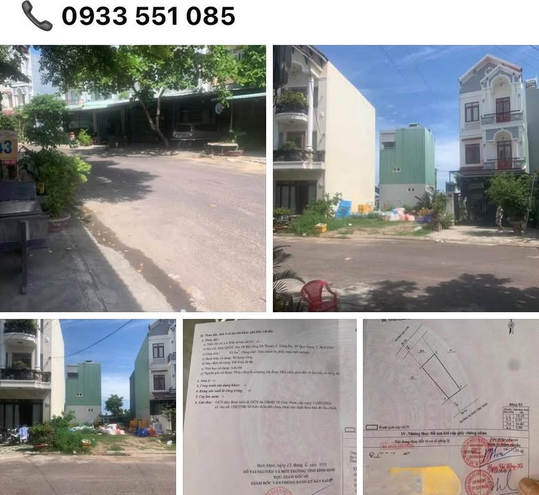 Đất mặt tiền Hoàng Văn Thái, Quy Nhơn 84m² giá 4.5 tỷ - Cơ hội đầu tư sinh lời!