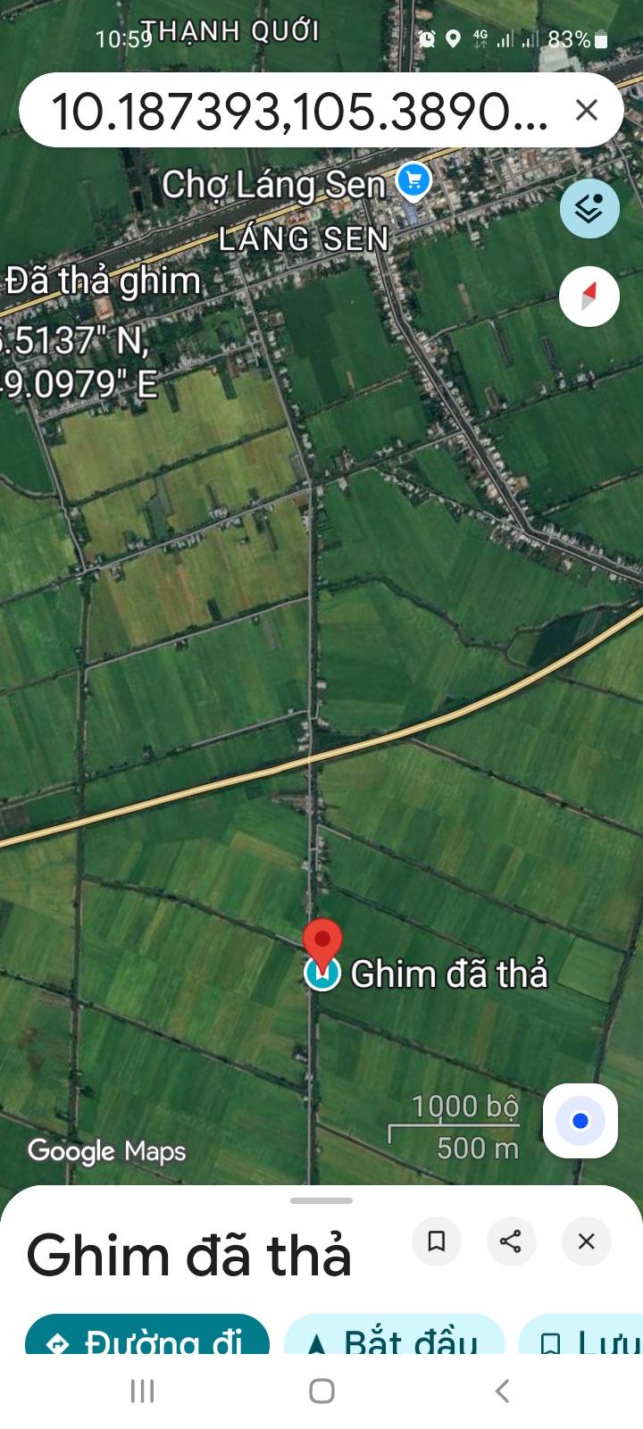 Đất nền cống 11 Thạnh Quới 1671m² giá 750 triệu - Đầu tư sinh lời ngay!