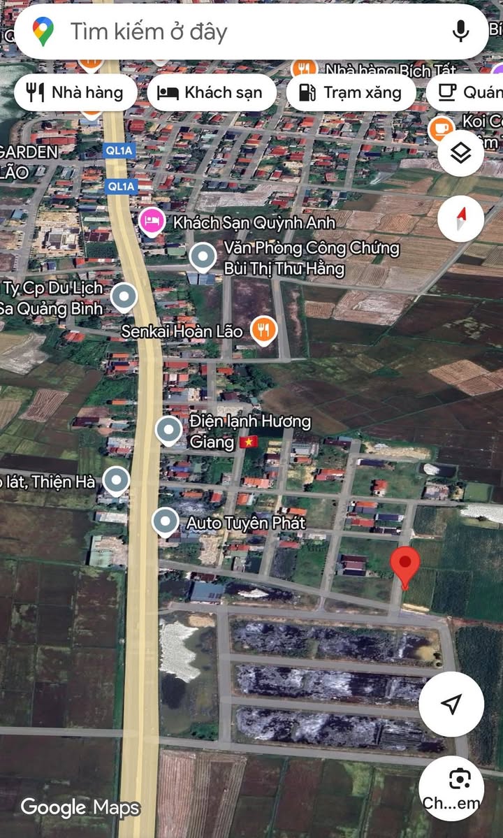 Đất thổ cư Phúc Tự Đông, Bố Trạch 225m² giá 1 tỷ - Cơ hội đầu tư hấp dẫn!