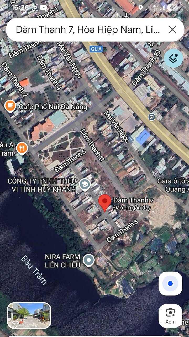 Đất nền Đàm Thanh 7, Đà Nẵng 102.5m² - Sổ hồng chính chủ, sang tên nhanh chóng!