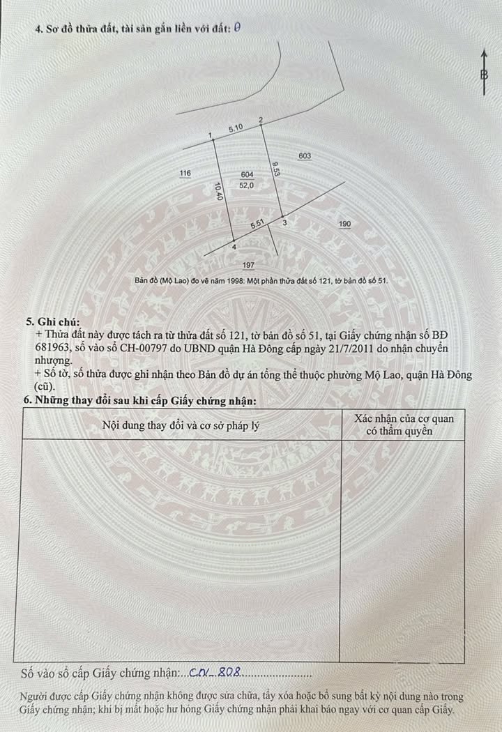 Đất nền Trần Phú, Văn Quán 52m² giá 13 tỷ - Nở hậu, cơ hội đầu tư tuyệt vời!