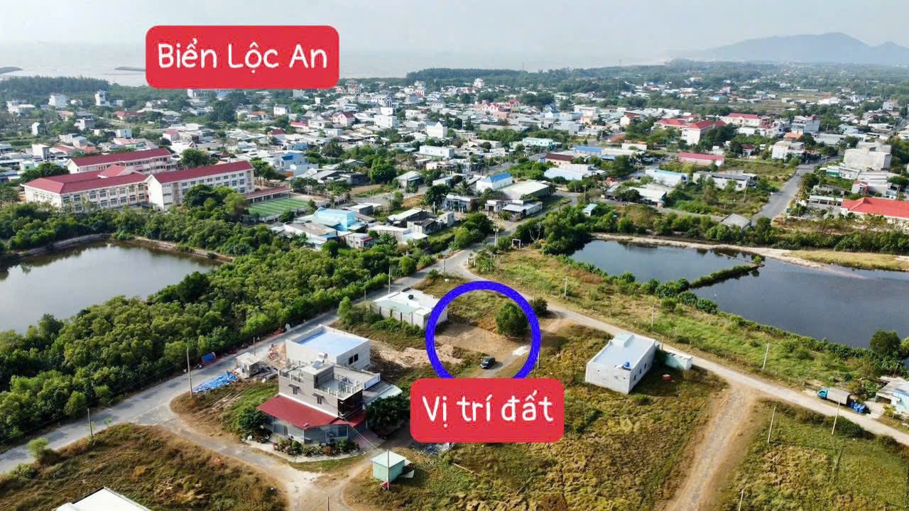 Lô đất 160m² gần biển Lộc An, chỉ 1.6 tỷ - Cơ hội đầu tư tuyệt vời!