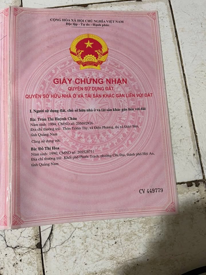 Lô đất 127m² tại Chợ Phú Bông, Duy Trinh, giá chỉ vài trăm triệu - Cơ hội đầu tư tuyệt vời!