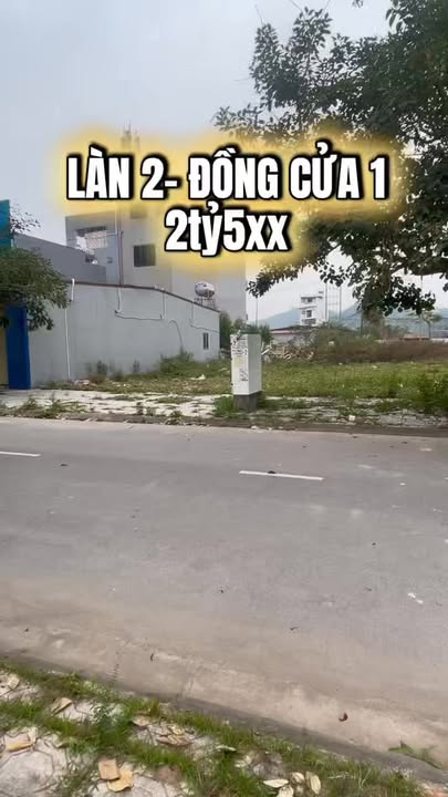 Đất nền Đồng Cửa - Thị trấn Đồi Ngô 81m² giá 2.5 tỷ - Sổ hồng chính chủ!