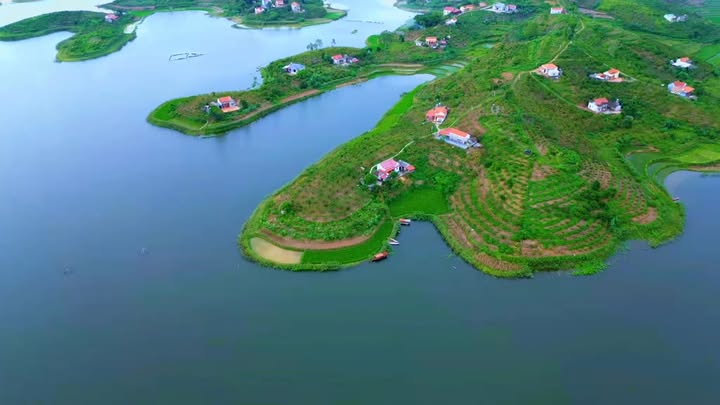 Đất thổ cư 400m² tại Yên Dũng - View hồ Cấm Sơn - Giá 4 tỷ