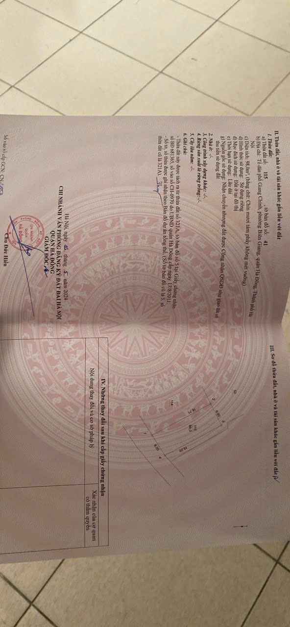 Đất thổ cư Phường Biên Giang 98m² giá 9 tỷ - Cơ hội đầu tư hấp dẫn!