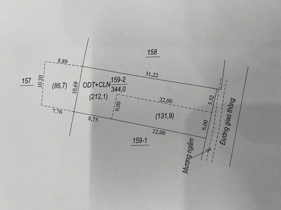 Đất nền Phố Thanh Xuyên, 132m² - Đầu tư sinh lời hấp dẫn!