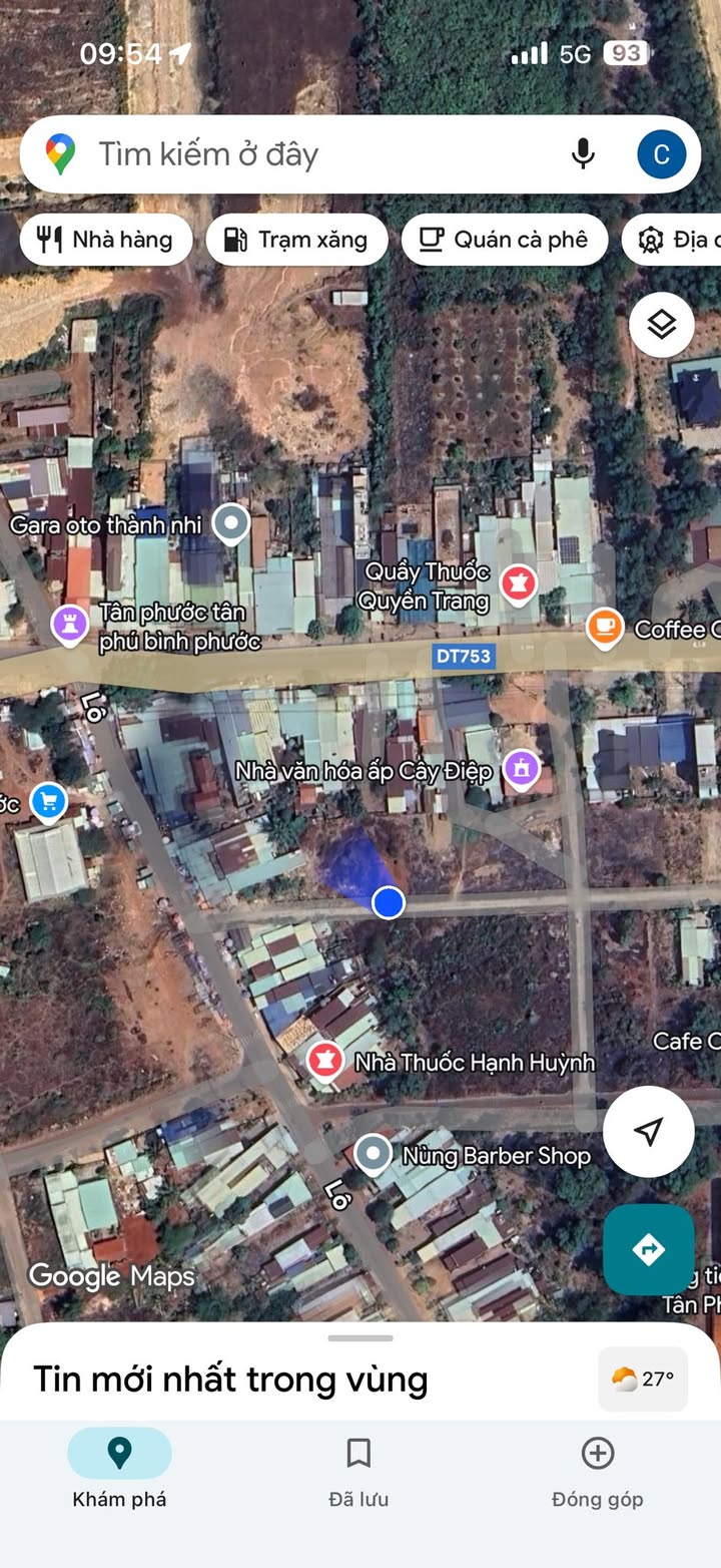 Đất nền mặt tiền bê tông Huyện Đồng Phú 300m² giá 1.7 tỷ - Cơ hội đầu tư tuyệt vời!