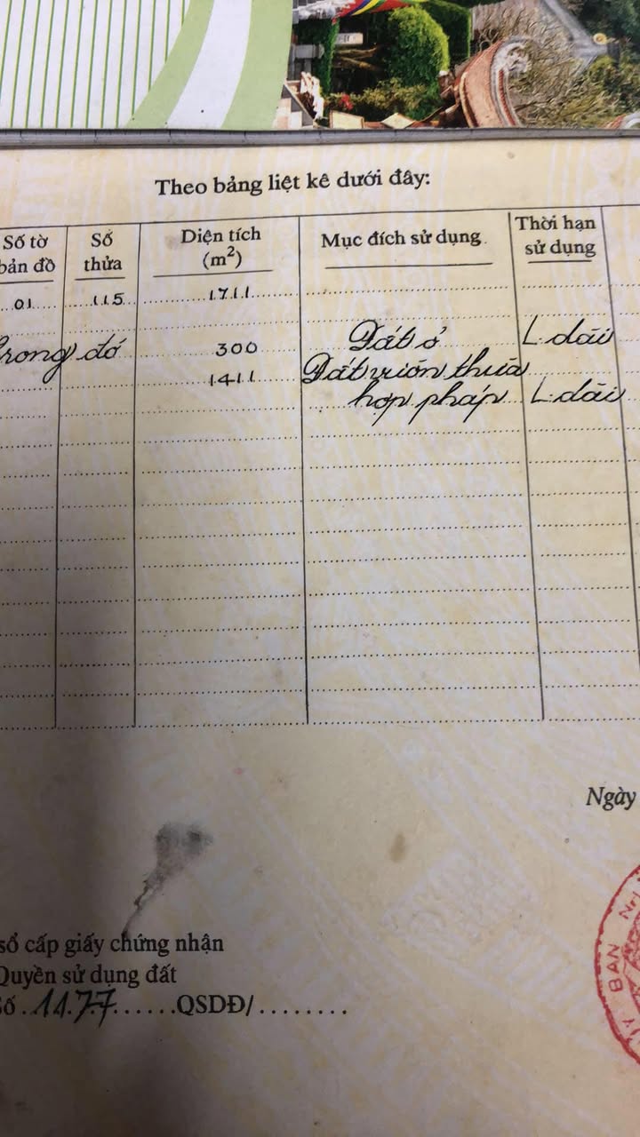 Đất nền Trại Nẻ, An Lạc, 1711m² giá 1 tỷ - View hồ tuyệt đẹp