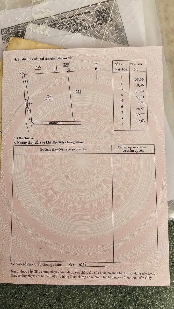 Đất nền xã Hòa Sơn, huyện Krông Bông 5711m² giá rẻ - Cần bán gấp!