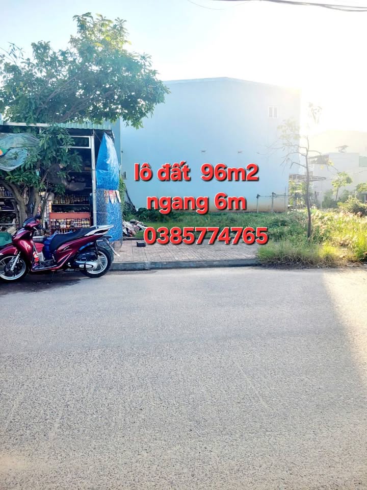 Lô đất đẹp tại Nhơn Phú, TP. Quy Nhơn, 96m² - Đầu tư sinh lời