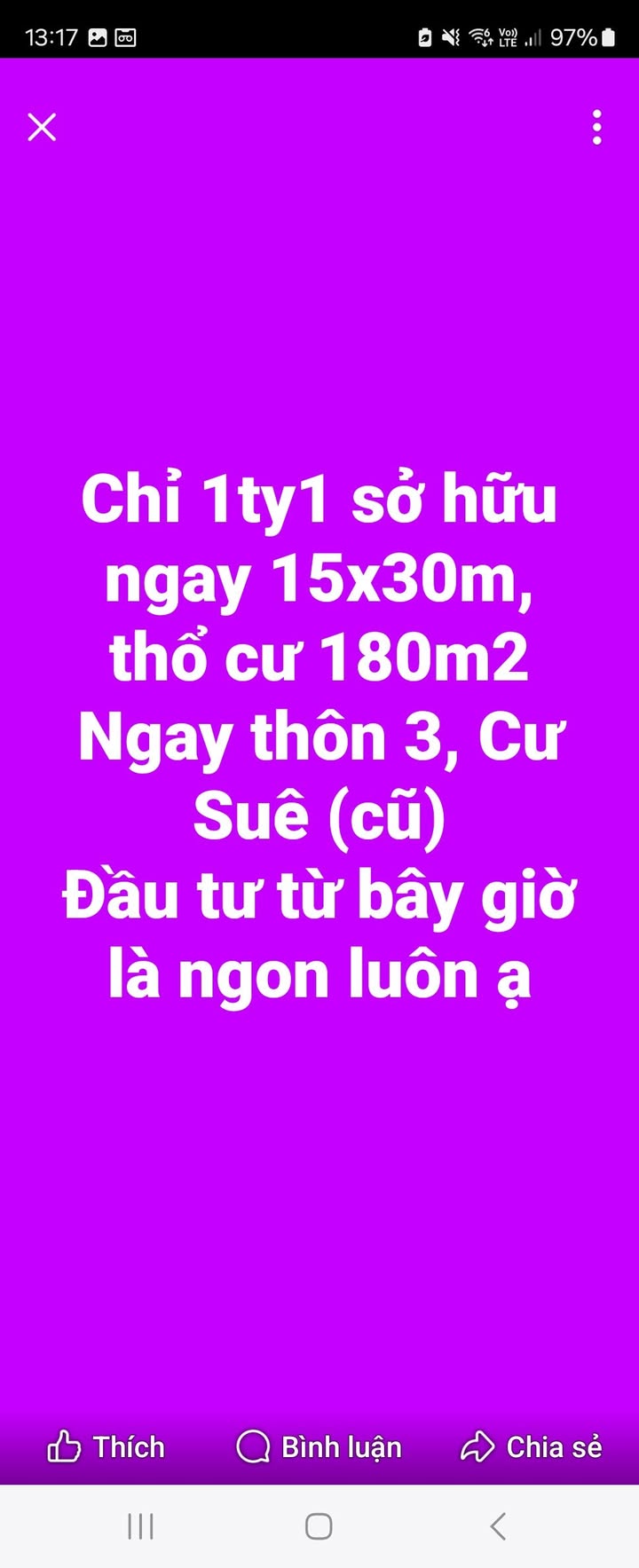Đất nền Thôn 3, Xã Cư Suê, Huyện Cư M'gar 150m² giá 1.1 tỷ - Chính chủ bán gấp!