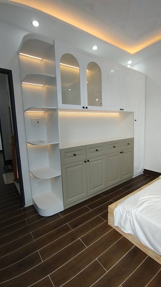 Nhà 4 tầng hẻm xe hơi Huỳnh Tấn Phát 48m² giá 6 tỷ - Thiết kế hiện đại, full nội thất!