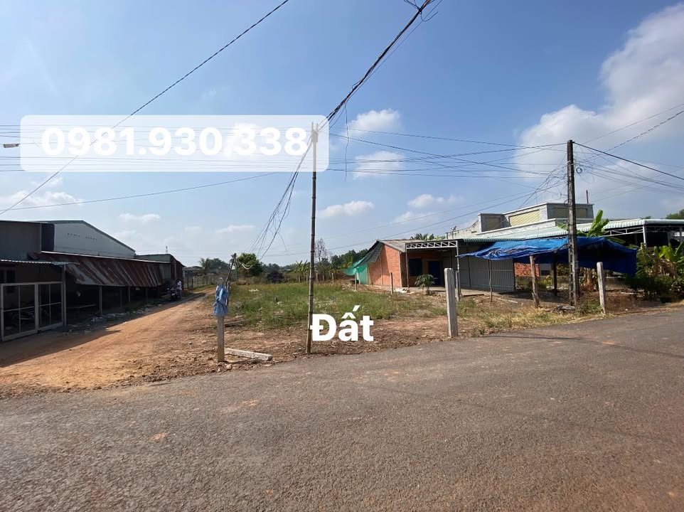 Đất nền xã Phan, Dương Minh Châu, Tây Ninh 185m² giá 539 triệu - Đầu tư sinh lời ngay!