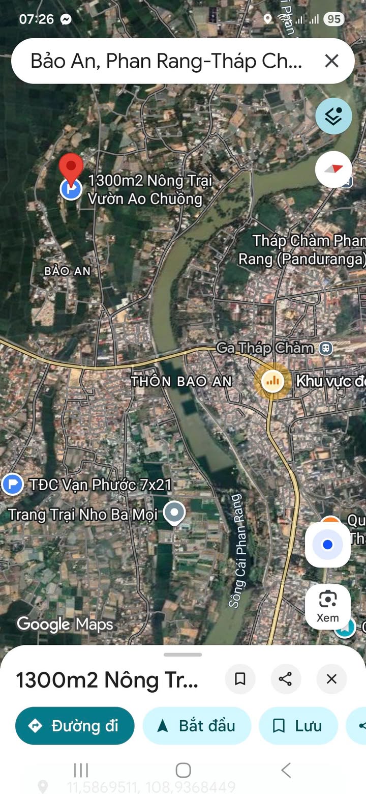 Lô nhà vườn 1300m² tại Ninh Hải, giá 1.5 tỷ - Đầu tư nghỉ dưỡng lý tưởng!