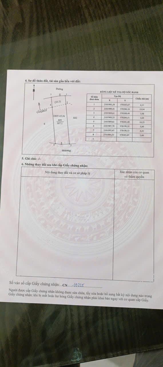 Đất nền Thị trấn Hoa Thành 167m² giá 2 tỷ - Cơ hội đầu tư tuyệt vời!