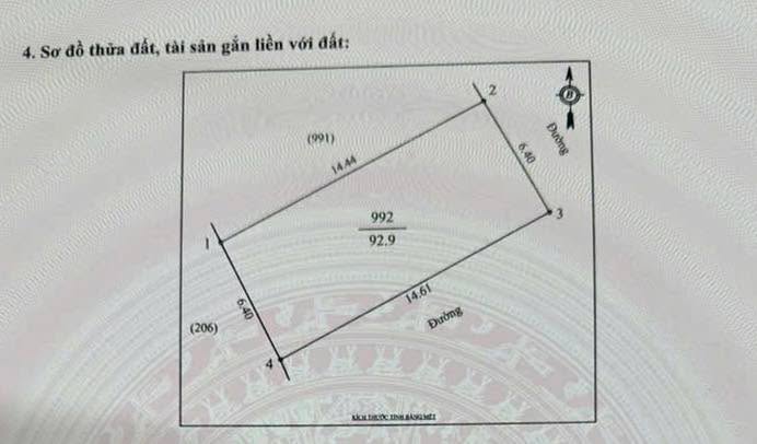 Đất nền Phường Quán Bàu 92.9m² giá thỏa thuận - Lô góc 2 mặt tiền hiếm có!