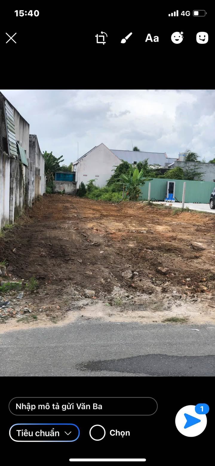 Đất mặt tiền đường nhựa An Ngãi, 405m² giá 1.95 tỷ - Cơ hội đầu tư tốt!