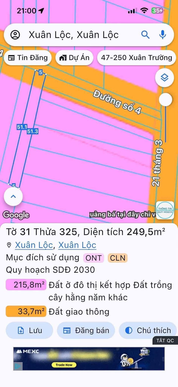 Đất thổ cư Khu 2 Gia Ray 260m² giá 1.5 tỷ - Sổ hồng chính chủ sẵn sàng giao dịch!