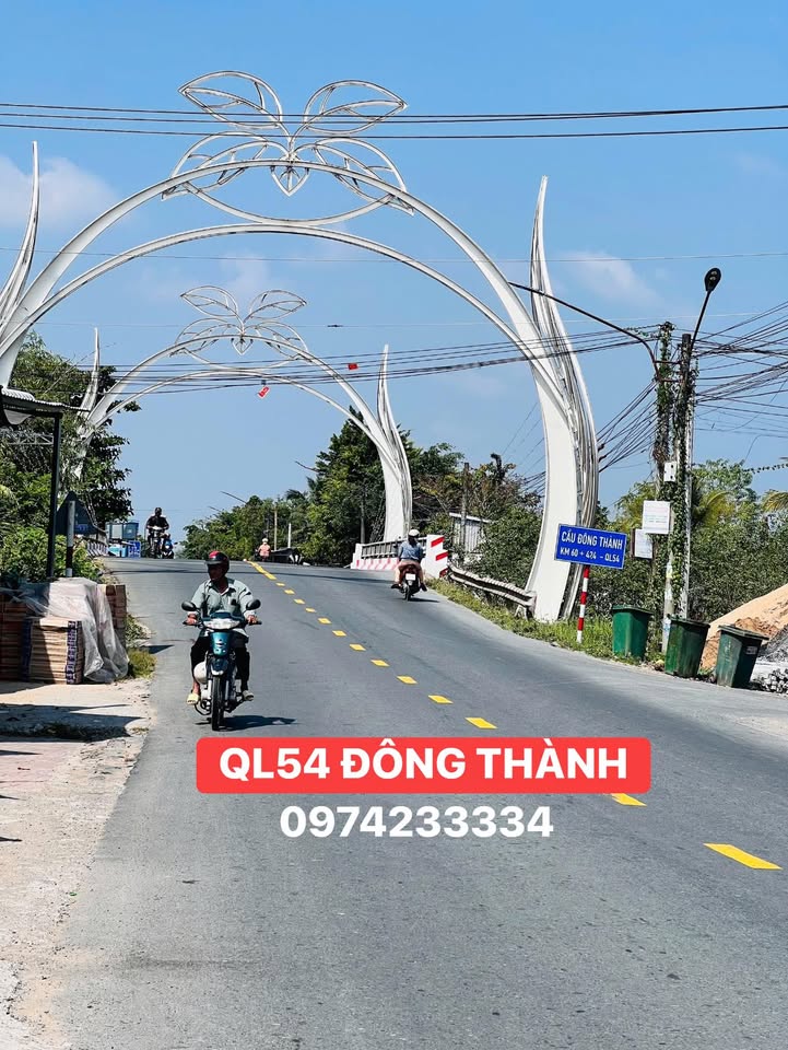 Đất nền Phường Đông Thành, Vĩnh Long 155m² giá 490 triệu - Gần QL54, tiện ích đầy đủ!