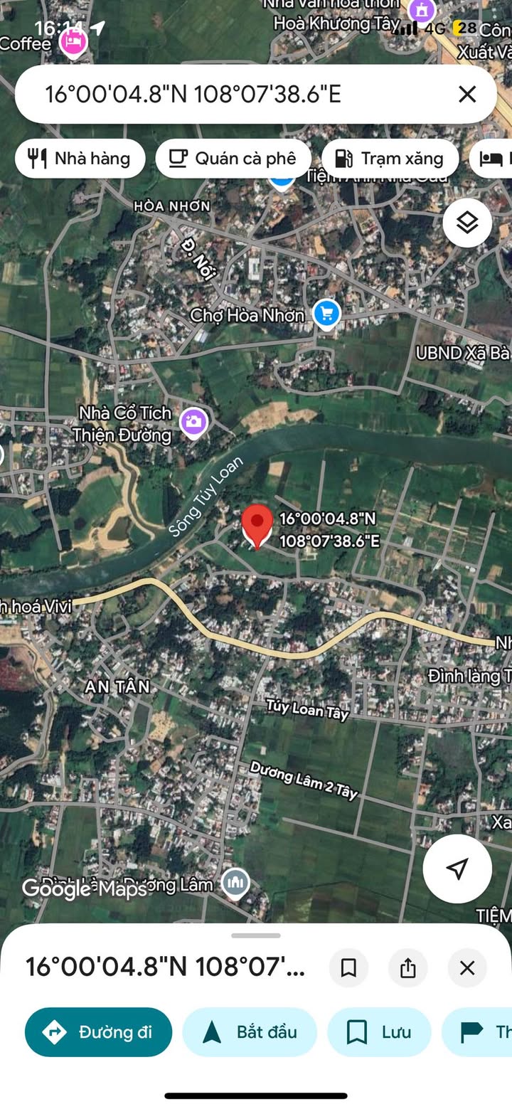 Đất nền Hòa Vang Đà Nẵng 270m² giá 1.85 tỷ - Sổ đỏ chính chủ, thương lượng