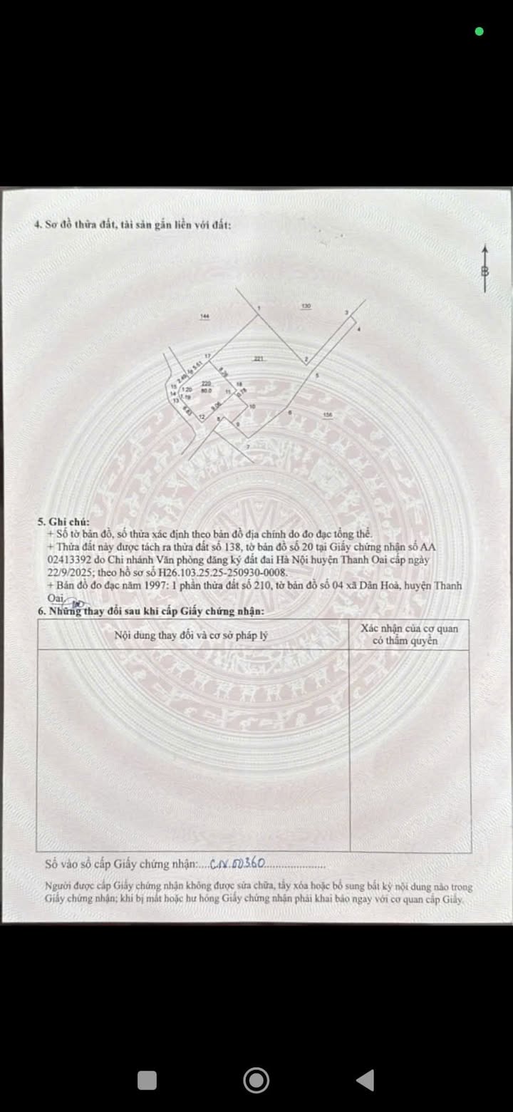 Đất 3 mặt tiền tại Xã Phương Trung, Huyện Thanh Oai, 80m² giá 4.25 tỷ - Cơ hội hiếm có!